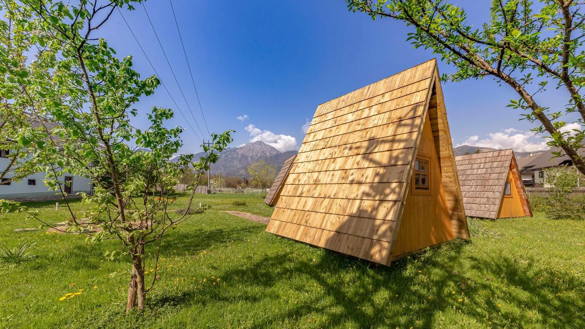 Lüks kamp alanı Glamping Mohorjev Grunt Otel Preddvor